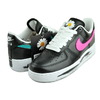 NIKE AIR FORCE 1 07 PARANOISE black/new emerald-pinkfire II AQ3692-004画像