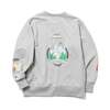 NANGA ECO HYBRID CAMPING MANNERS MT.WEATHER SWEATSHIRT NW2441-1F012画像