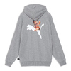 PUMA MONSTER HUNTER HOODIE MEDIUM GRAY Heather 630995-03画像