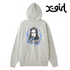 X-girl FACE AND STARS SWEAT HOODIE 105244012013画像