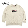 NANGA ECO HYBRID BOX LOGO SWEATSHIRT NW2441-1F001画像