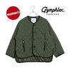 Gymphlex QUILT DOWN COLLARLESS JACKET GY-A0431-NYM画像