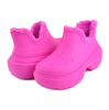 crocs STOMP LINED SHORTY BOOT PINK CRUSH 210673-6TW画像