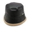 NEW ERA バケット01 セーラーブリム Eco Fur & Eco Leather ブラック 14307396画像