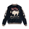 TAILOR TOYO Lot No. TT15544-128 / Late 1950s Style Velveteen Souvenir Jacket “MOUNTAIN GOAT” × “ALASKAN FLAG”画像