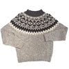 PEMBRIDGE SHEPHERD #M5225 MEN'S MOCK NECK wendley dale grey mix画像