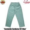 COOKMAN Chef Pants Semiwide Corduroy FAT Blue 151-43855画像