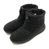 THE NORTH FACE Nuptse Bootie WP VIII Short Wool MIX CHARCOAL/MIX CHARCOAL NFW52473-MM画像