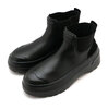 HUNTER REFINED EXPLORER PULL ON LEATHER BOOT BLACK UFS8002LEA-BLK画像