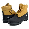 Timberland 6INCH PREMIUM BOOTS 2TN BLACK NUBUCK WHEAT A2P6W-EMJ画像