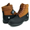 Timberland 6INCH PREMIUM BOOTS 2TN BLACK NUBUCK RUST A2P6W-EJF画像