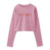 X-girl STAR LOGO L/S BABY TEE 105244013008画像