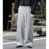 INTERIM VISCOSE SILK CANVAS MIL BAGGY TROUSER IT24A167画像