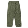 Buzz Rickson's Lot No. BR42500 / TROUSERS, MEN'S, COTTON WIND RESISTANT POPLIN, OLIVE GREEN, ARMY SHADE 107 SHORT LENGTH画像