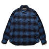 MINEDENIM Distortion Ombre Check Flannel Over SH 2410-5001画像