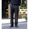 INTERIM SILK AND WOOL SMOKING 2-TUCK STRAIGHT SLACKS IT24A131画像