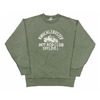 BARNS Pigment Dye Athletic Crewneck Print Sweatshirt KNUCKLE BUSTER BR-24442画像