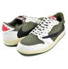 NIKE AIR JORDAN 1 RETRO LOW OG SP TRAVIS SCOTT Reverse Olive medium olive/black-sail-muslin DM7866-200画像