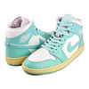 NIKE WMNS AIR JORDAN 1 MID sail/light dew-muslin BQ6472-132画像