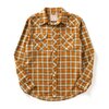 TOYS McCOY TAXI DRIVER PRINTED COTTON CHECK SHIRT TMS2404画像