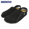 BIRKENSTOCK LUTRY PREMIUM (NARROW FIT) SUEDE LEATHER BLACK 1025356画像