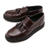 FRED PERRY × GEORGE COX TASSEL LOAFER LEA OXBLOOD SB8355-597画像