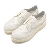 TRAVEL SHOES by chausser Active Leather Sneakers Wing tip WH TRA-027画像