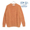 Kerry Woollen Mills Fisherman Rib Crew Neck Sweater KW-0003画像