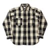 WAREHOUSE Lot 3104 FLANNEL SHIRTS A柄 ONE WASH画像