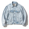 Levi's SILVERTAB SHERPA TRUCKER JACKET INDIGO STONEWASH A31790000画像