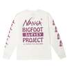 NANGA TACOMA FUJI RECORDS BIGFOOT SURVEY PROJECT LOGO L/S TEE CW2441-1G003-Z画像