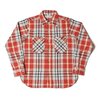 WAREHOUSE Lot 3104 FLANNEL SHIRTS C柄 ONE WASH画像