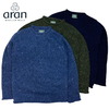 Aran Woollen Mills Raheen Tweed Roll Neck Mens Sweater画像