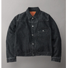 THE FLAT HEAD BLACK DENIM 40's JACKET FN-OJ-DB001C画像