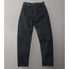 THE FLAT HEAD WIDE TAPERED BLACK DENIM PANTS FN-PA-DB003C画像