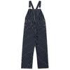 HEADLIGHT Lot No. HD42498 8oz. SPECIAL WOVEN STRIPE DENIM LOW BACK OVERALLS画像