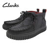 Clarks Torhill Hallow Black Leather 26180262画像