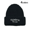 Supreme 24FW Classic Logo Chunky Ribbed Beanie画像