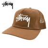 STUSSY MID DEPTH BIG STOCK MESH SNAPBACK 1311162画像