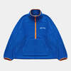 APPLEBUM Fleece Half Zip Jacket BLUE 2420616画像