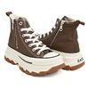 CONVERSE ALL STAR Ⓡ TREKWAVE Z HI CHOCOLATE BROWN 31314191画像