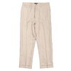 Workers IVY Trousers, 21, French Linen Herringbone画像