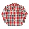 WAREHOUSE Lot 3104 FLANNEL SHIRTS D柄 ONE WASH画像