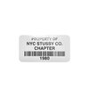 STUSSY NYC STUSSY CO. CHAPTER STICKER画像