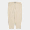 APPLEBUM Loose Color Stretch Tapered Pants IVORY 2420804画像