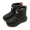 HUNTER U HUNTER GRIP SHORT SNOW BOOT BLACK UFS7100NYL-BLK画像