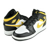 NIKE AIR JORDAN 1MID(GS) white/pollen-black 554725-177画像