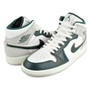 NIKE AIR JORDAN 1 MID SE white/oxdized green-sail FQ7720-103画像