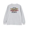 AVIREX FADE WASH VINTAGE LABEL EAGLE T-SHIRT 7835130013画像