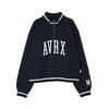 AVIREX LINE RIB LOGO SWEAT 7835130605画像